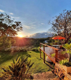 Casa com Vista para a Cachoeira na Serra do Cipó